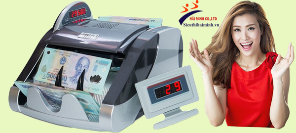 máy đếm tiền JINGRUI 2880 đếm nhanh