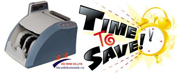 máy đếm tiền JINGRUI 6068 tiết kiệm thời gian