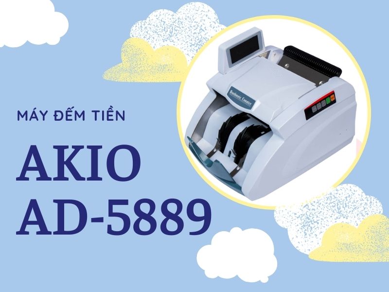 Máy đếm tiền AKIO AD-5889