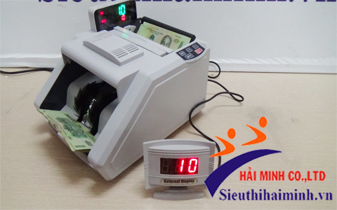 Máy đếm tiền ZJ-5600C màn hình hiển thị 2 mặt số