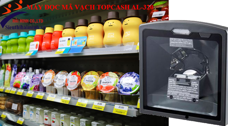 Máy đọc mã vạch Topcash chính hãng