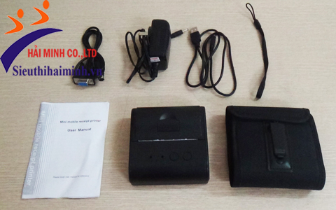 Máy in hóa đơn di động cầm tay P800 chính hãng