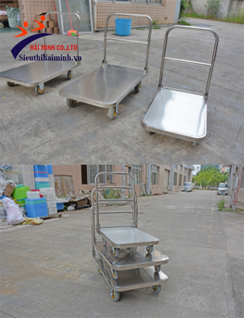 xe đẩy hàng 4 bánh phong thạnh