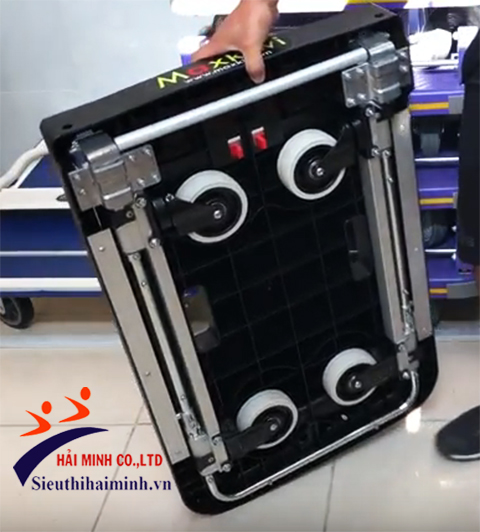 xe đẩy hàng 4 bánh maxkiwi PT 0097