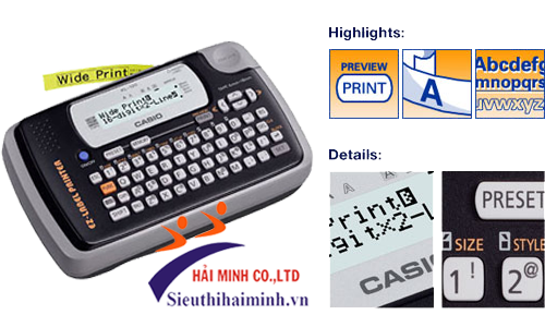 Máy in nhãn caiso KL 120