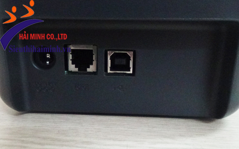 Cổng kết nối của máy in nhãn PT-P900W