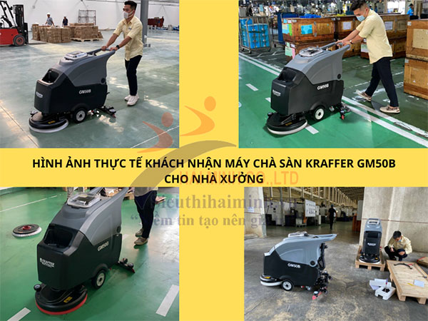 Máy chà sàn Kraffer GM50B