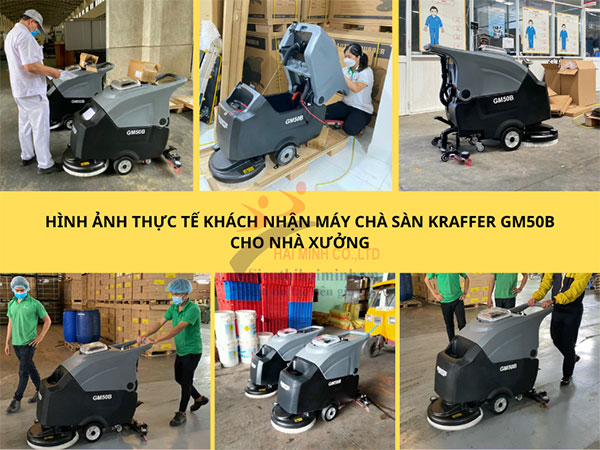 Máy chà sàn Kraffer GM50B