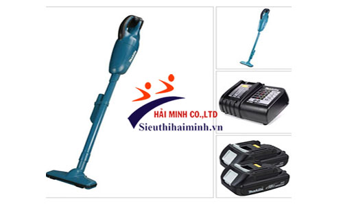 Máy hút bụi chạy pin 18V Makita DCL182SYB 