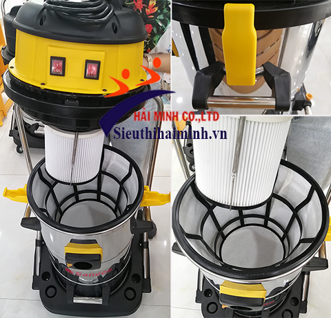 Máy hút bụi công nghiệp Sancos chính hãng