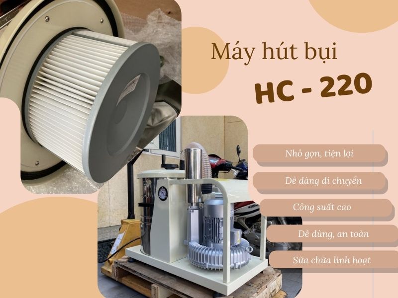 Đặc điểm tính năng nổi bật của máy hút bụi Hiclean HC-220