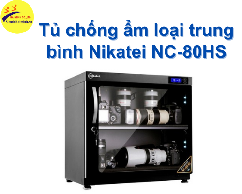 Tủ chống ẩm loại trung bình Nikatei NC-80HS