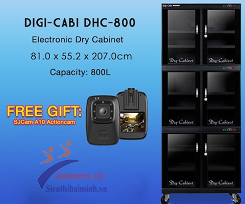 tủ bảo quản máy ảnh DHC 800