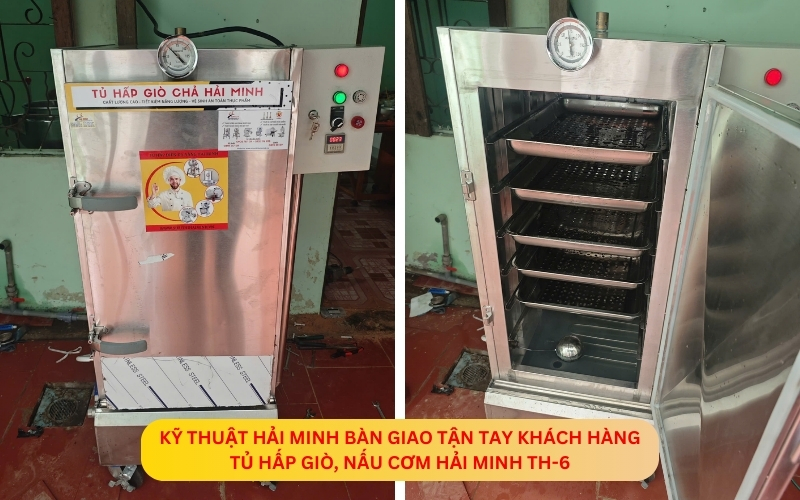Tủ hấp giò, nấu cơm Hải Minh TH-6