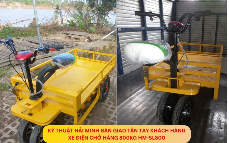 Xe điện chở hàng 800kg HM-SL800