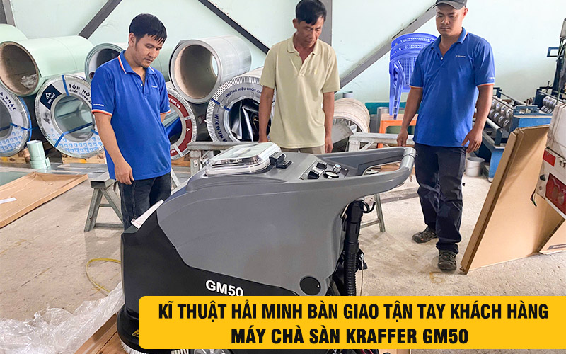 kĩ thuật Máy chà sàn Kraffer GM50