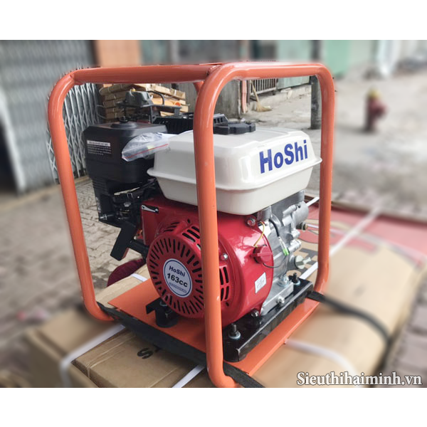 Photo - Đầm dùi bơm nước chạy xăng Hoshi (5.5HP)