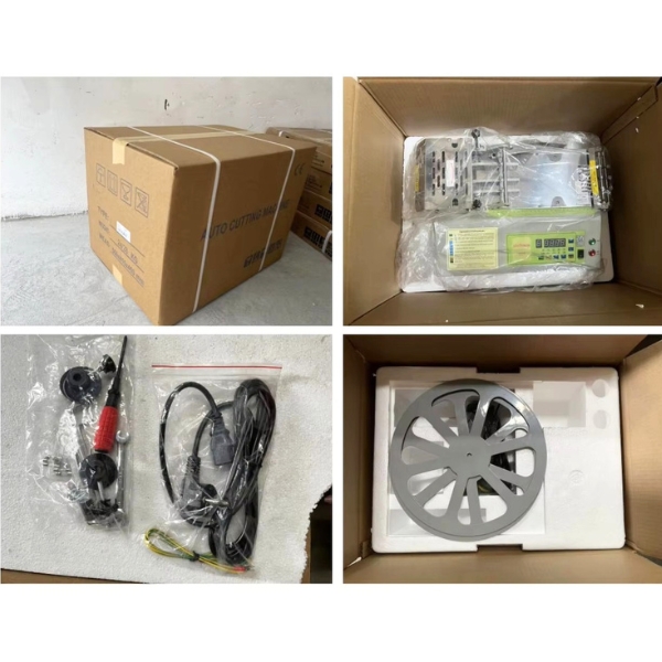 Máy cắt tem nhãn dệt dây đai tự động Yamafuji BT-110HLR