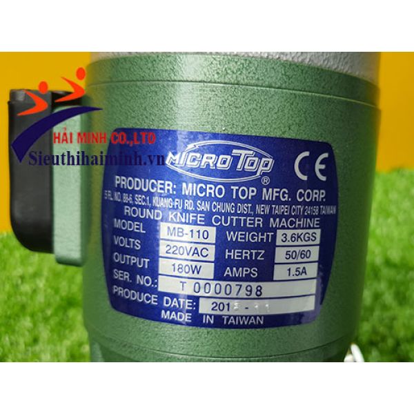 Photo - Máy cắt vải cầm tay Micro Top MB-110