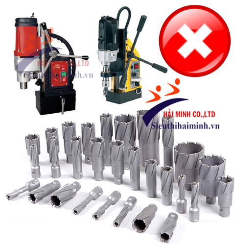 mũi khoan từ - máy khoan từ