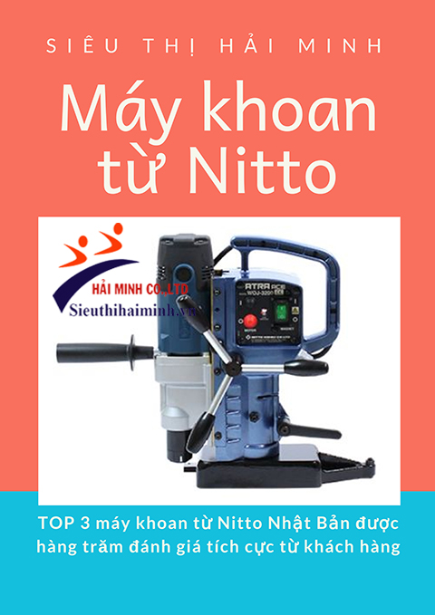 máy khoan từ nitto nhật