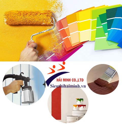 thiết bị sơn dụng cụ pha trộn sơn