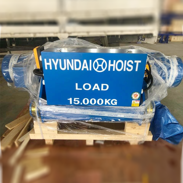 Photo - Pa lăng cáp điện Hyundai H15D 15 tấn dầm đôi
