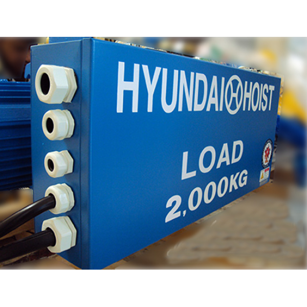 Photo - Pa lăng cáp điện Hyundai H2BD 2 tấn dầm đôi