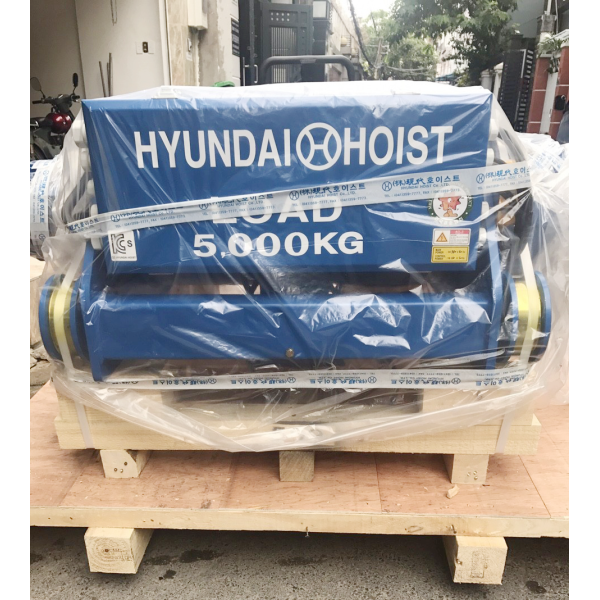 Photo - Pa lăng cáp điện Hyundai H5D 5 tấn dầm đôi