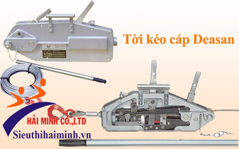Siêu thị Hải Minh chuyên cung cấp các dòng tời kéo cáp chất lượng, giá rẻ
