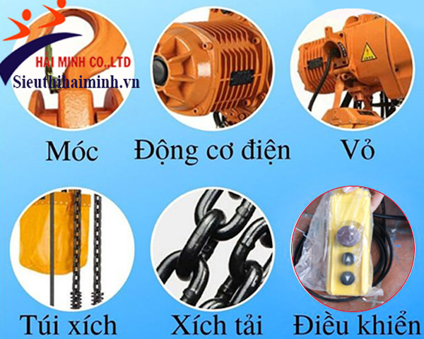 Pa lăng xích điện Yamafuji chính hãng
