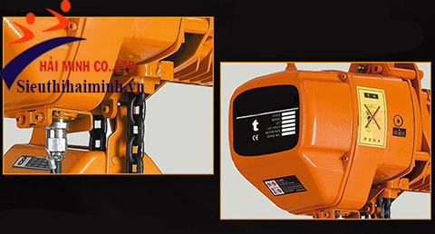 Pa lăng xích điện HKD05-02S con chạy 5 tấn