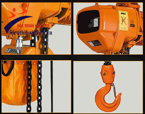 Pa lăng xích điện HKD01-01S con chạy 1 tấn