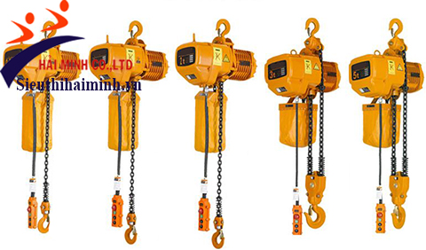 pa lăng xích điện