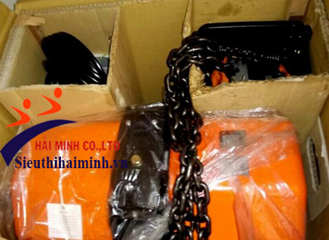 Pa lăng xích điện Hitachi 3 tấn 6m ưa chuộng