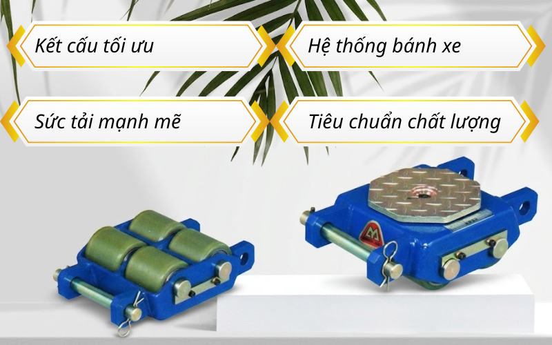 Những ưu điểm vượt trội của con lăn di chuyển máy Masada MUW-2S