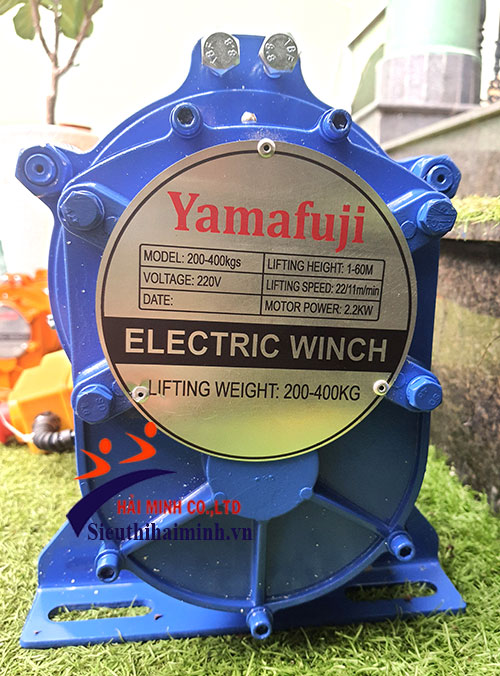 Máy tời điện nhanh Yamafuji 200-400kg