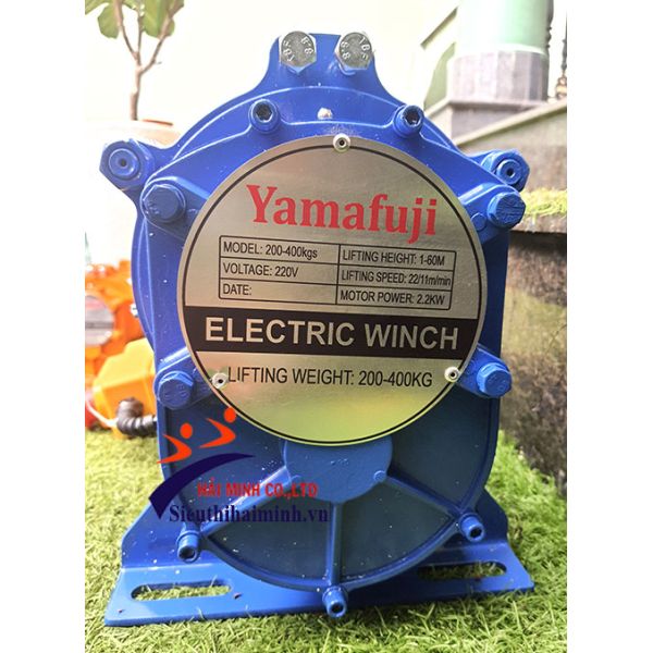 Photo - Máy tời điện nhanh Yamafuji 200-400kg