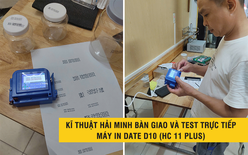 Máy in date D10 (HC 11 plus)