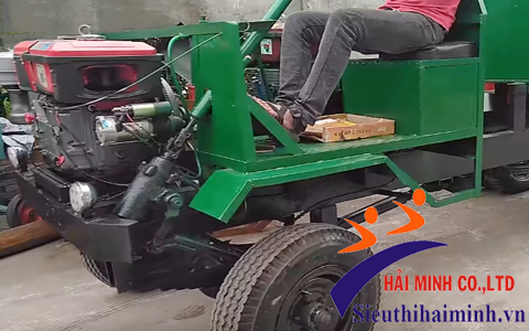 Đặc điểm ưu Việt​ của máy trộn bê tông 2 cầu 12 bao 2 đầu nổ HM 12-2