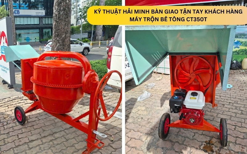 Máy trộn bê tông CT350T
