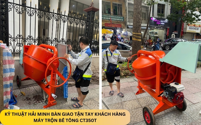 Máy trộn bê tông CT350T