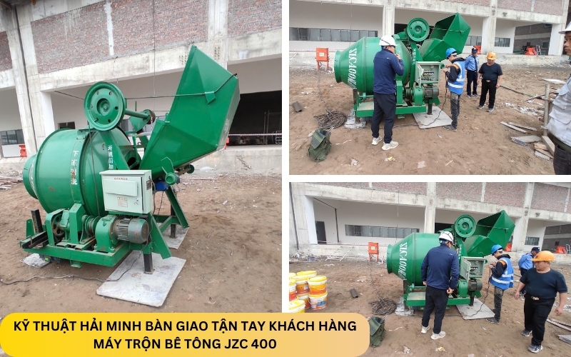 Máy trộn bê tông JZC 400