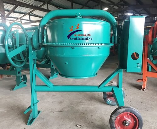 máy trộn hm250 chân tròn