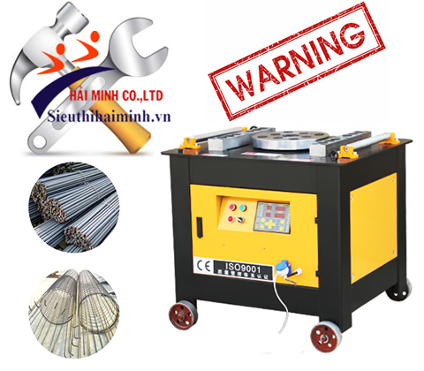 lắp đặt và sử dụng máy uốn sắt