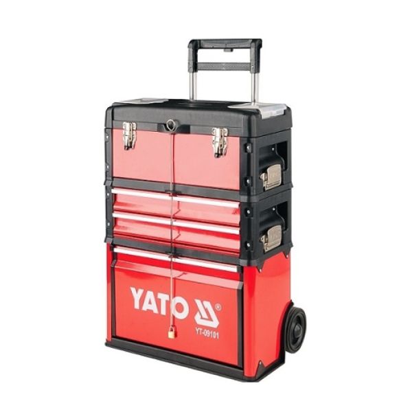 Photo - Vali đựng đồ nghề di động 3 ngăn Yato YT-09101