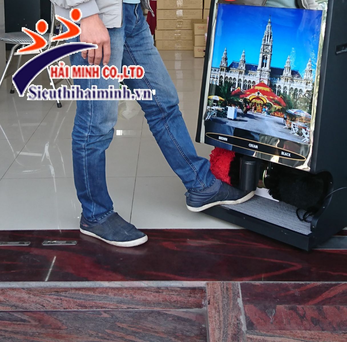 Máy đánh giày tự động Shiny SHN-DX