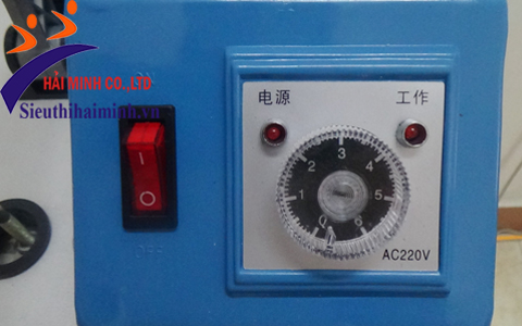 Bảng điều chỉnh nhiệt độ của máy hàn miệng túi HM-F400