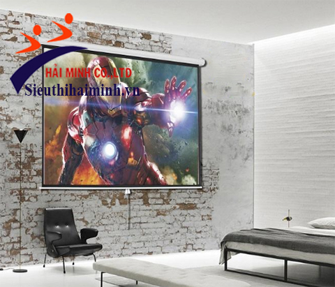 màn chiếu điện điều khiển từ xa