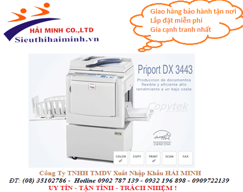 Máy photocopy siêu tốc RICOH Priport DX 3443